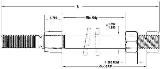 Huck Ram Bolt 環(huán)槽鉚釘結(jié)構(gòu)圖 Huck Ram Bolt 環(huán)槽鉚釘結(jié)構(gòu)圖